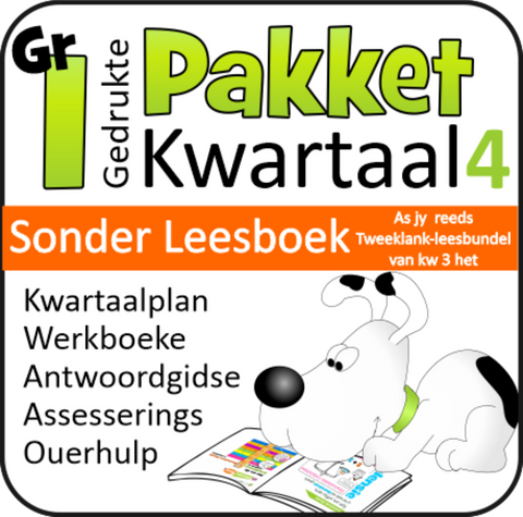 iK Graad 1 kwartaal 4 Pakket sonder Leesboek