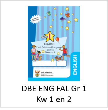 DBE Boek: English FAL Gr 1 Kwartaal 1 en 2 PDF