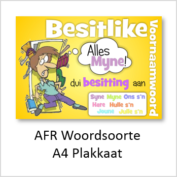 iK Plakkaat Afrikaans Woordsoorte Besitlike v.nw. A4 PDF